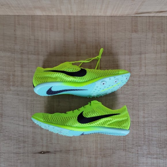 Nike Racing Zoom Mamba V Spikes Shoes Track and Field Volt Green Men’s 13 - Picture 7 of 10